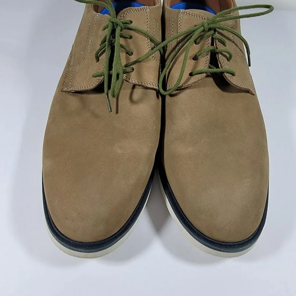 Clark's‎ Collection Men's Size 11M Malwood Dark Sand Shoes